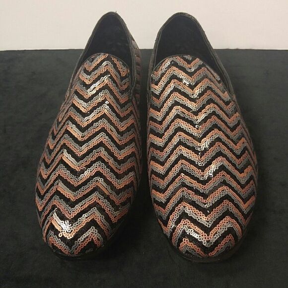 MEN'S AMALI SEQUIN PATTERN. SLIP ON DRESS SHOE - Picture 6 of 7